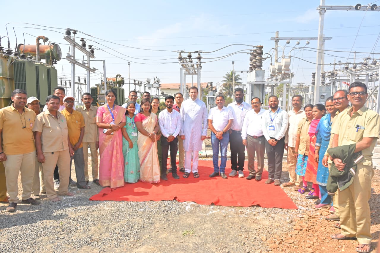काले विद्युत उपकेंद्रात शेतीपंपांसाठी दिवसा वीजपुरवठा योजनेचा शुभारंभ